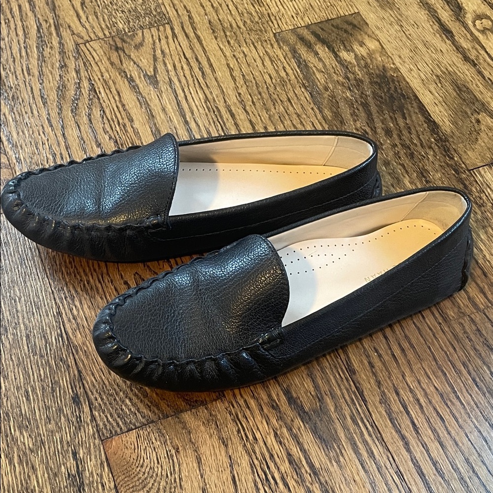 Cole Haan Black Leather Loafers